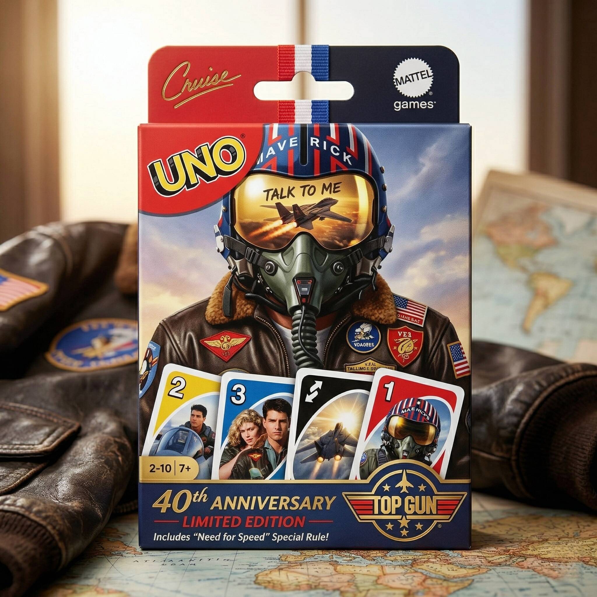 UNO Top Gun 40th Anniversary Card Game