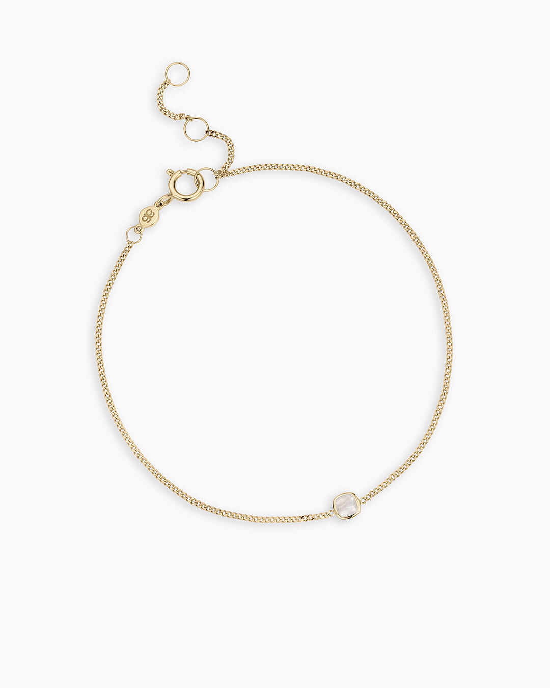 14k Gold Wilder Birthstone Bracelet