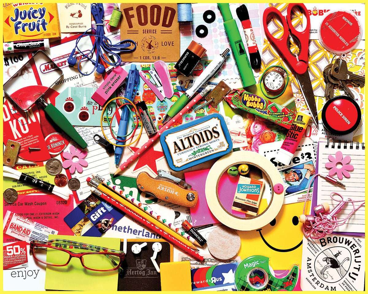 Junk Drawer (1970pz) - 1000 Piece Jigsaw Puzzle