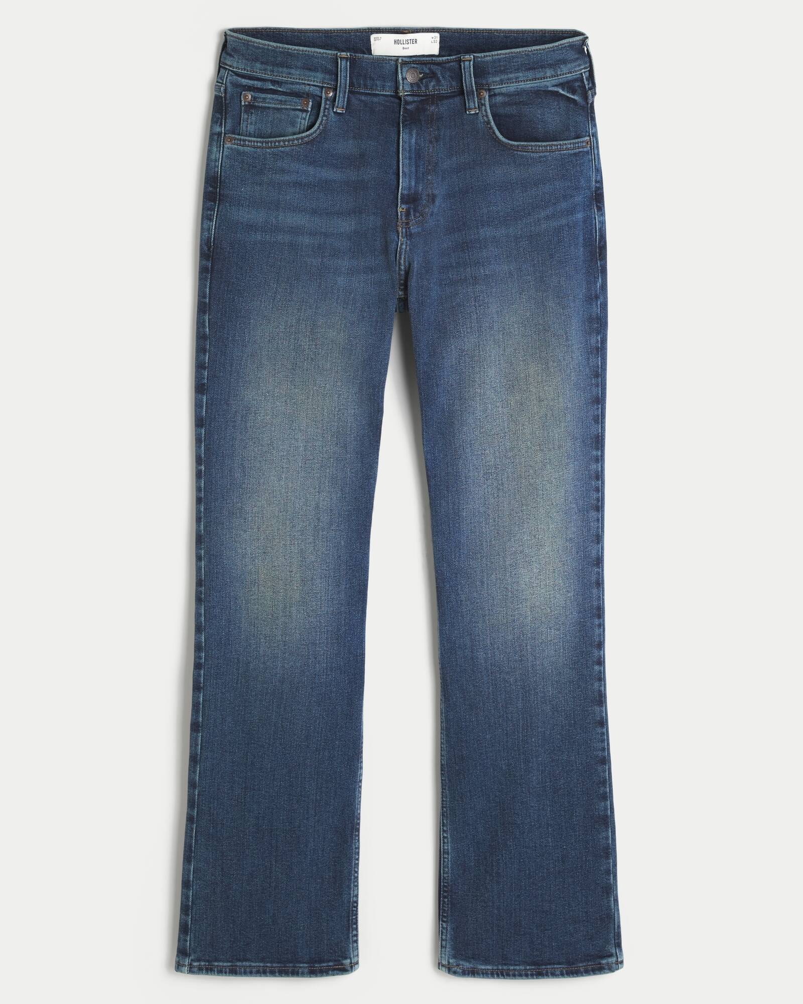 Light Wash Bootcut Jeans