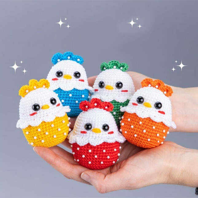 Handmade Crochet Easter Chick