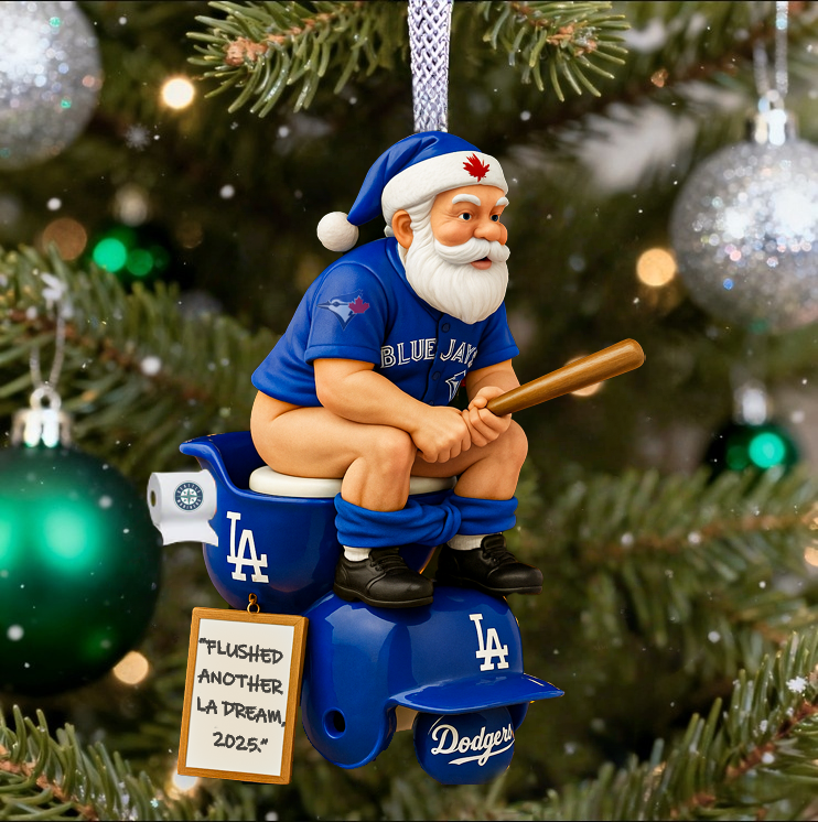 'Flushed LA Dreams' Blue Jays Rivalry Ornament