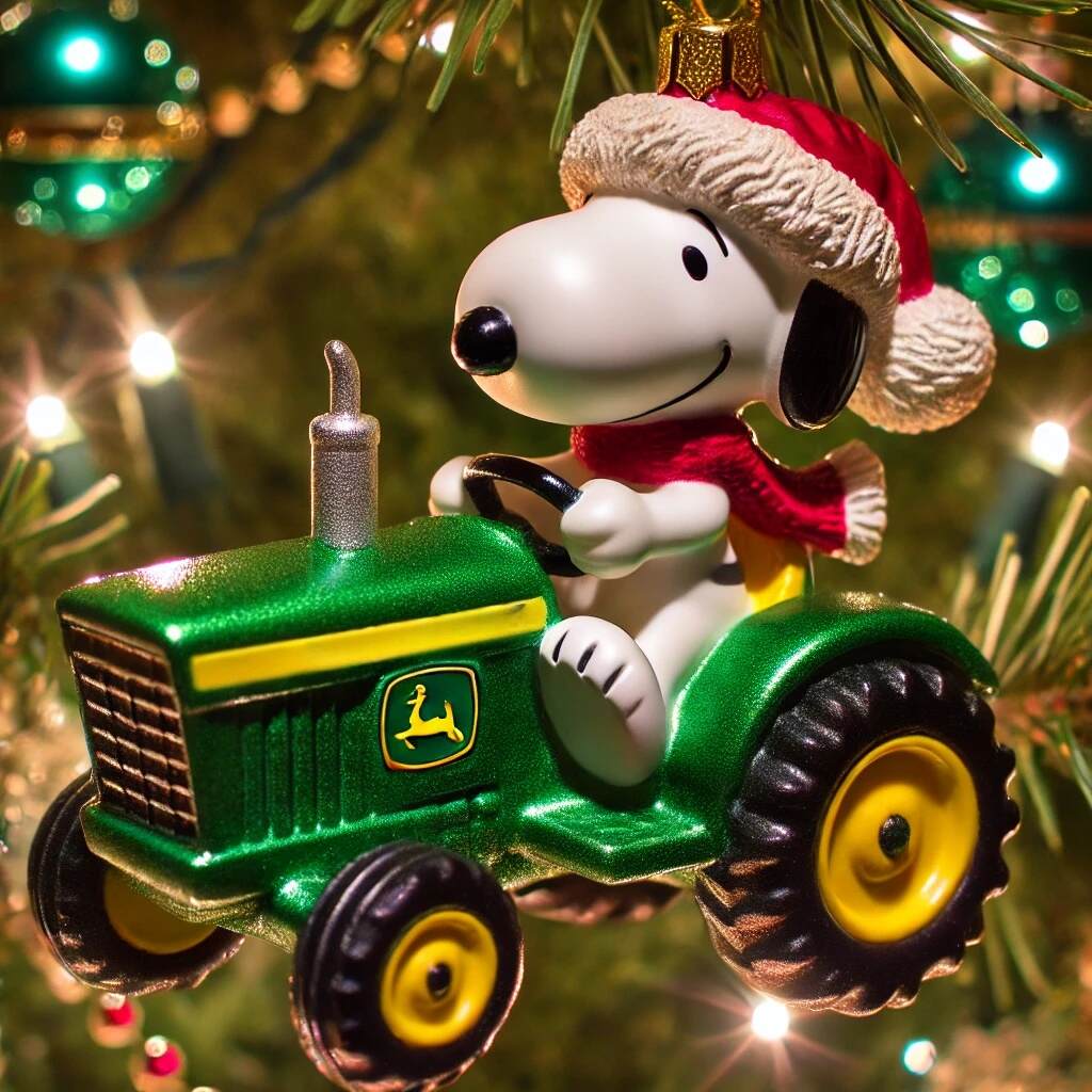 John Deere Christmas Ornament