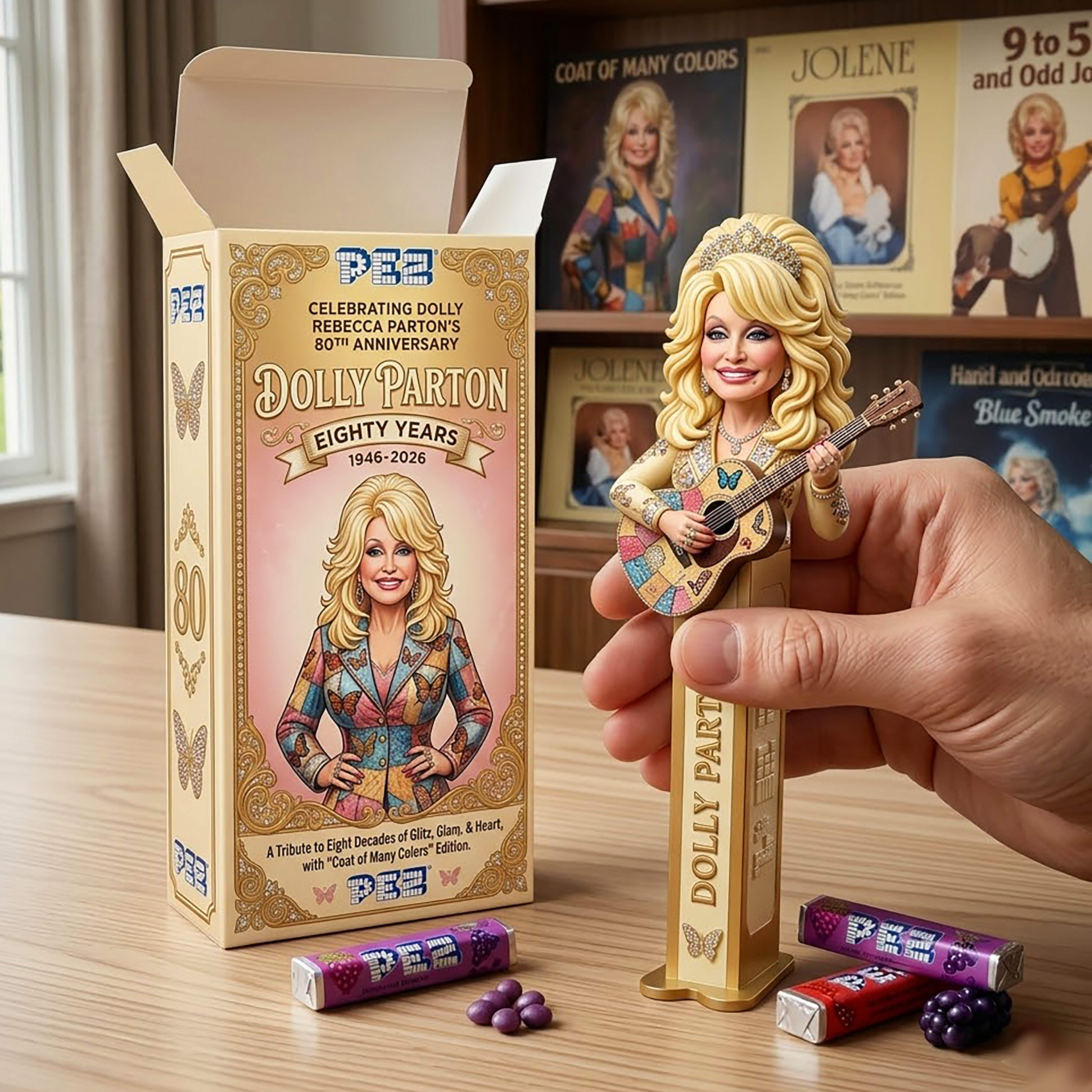 Dolly Rebecca Parton Pez Dispenser