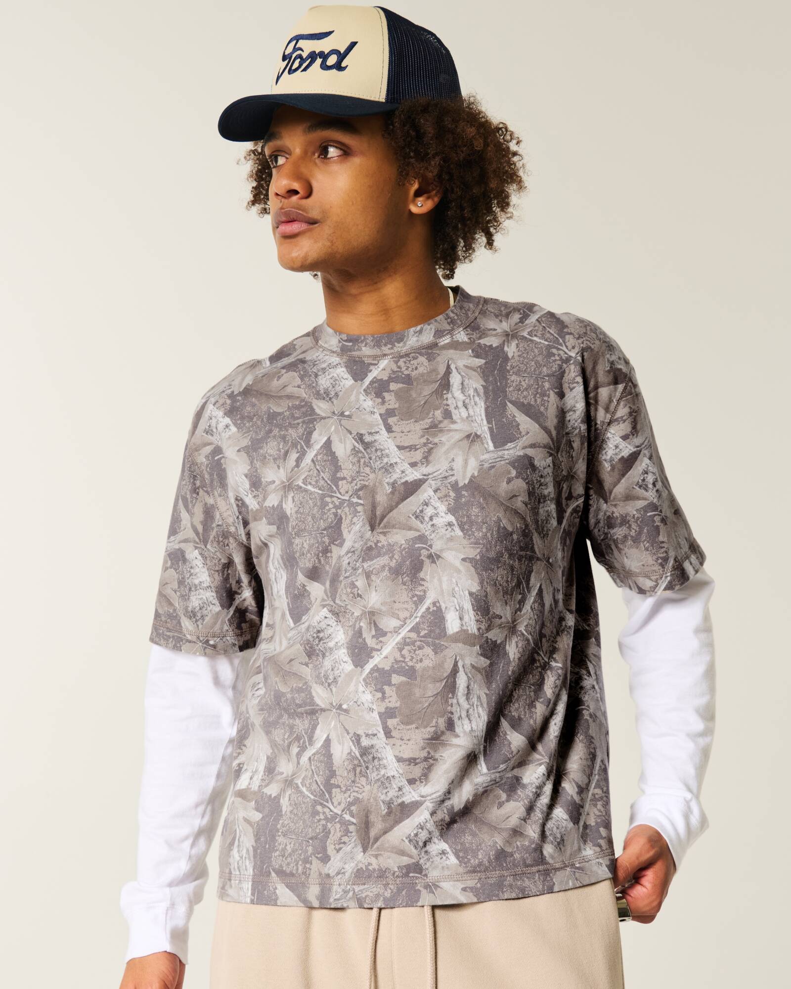 Boxy Heavyweight Crop Crew T-Shirt