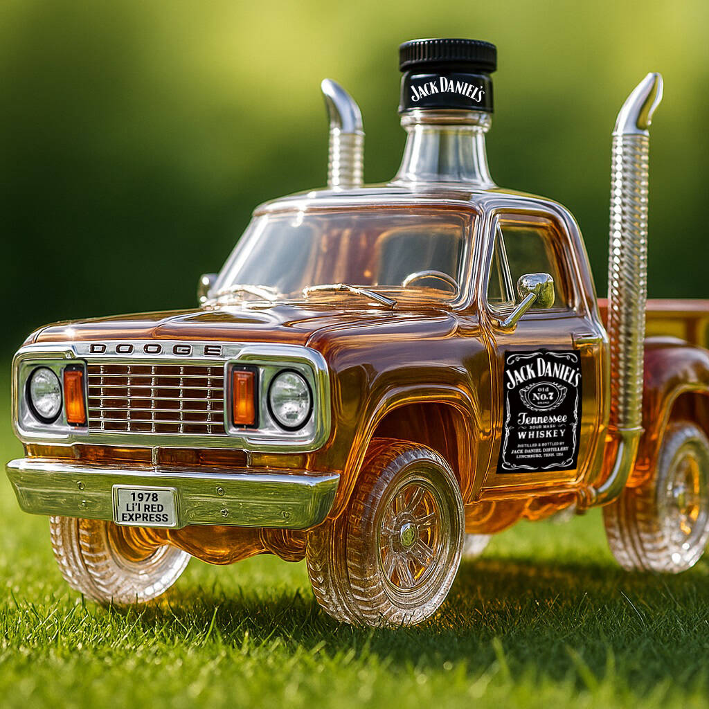 The1978 Dodge Li’l Red Express Collector's Edition Whisky Bottle