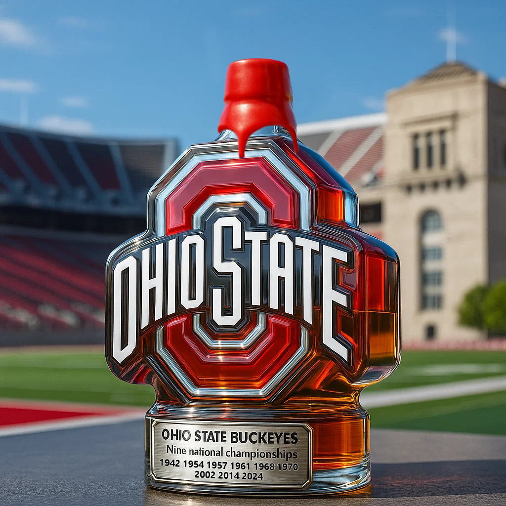 Ohio State Buckeyes Whiskey bottle