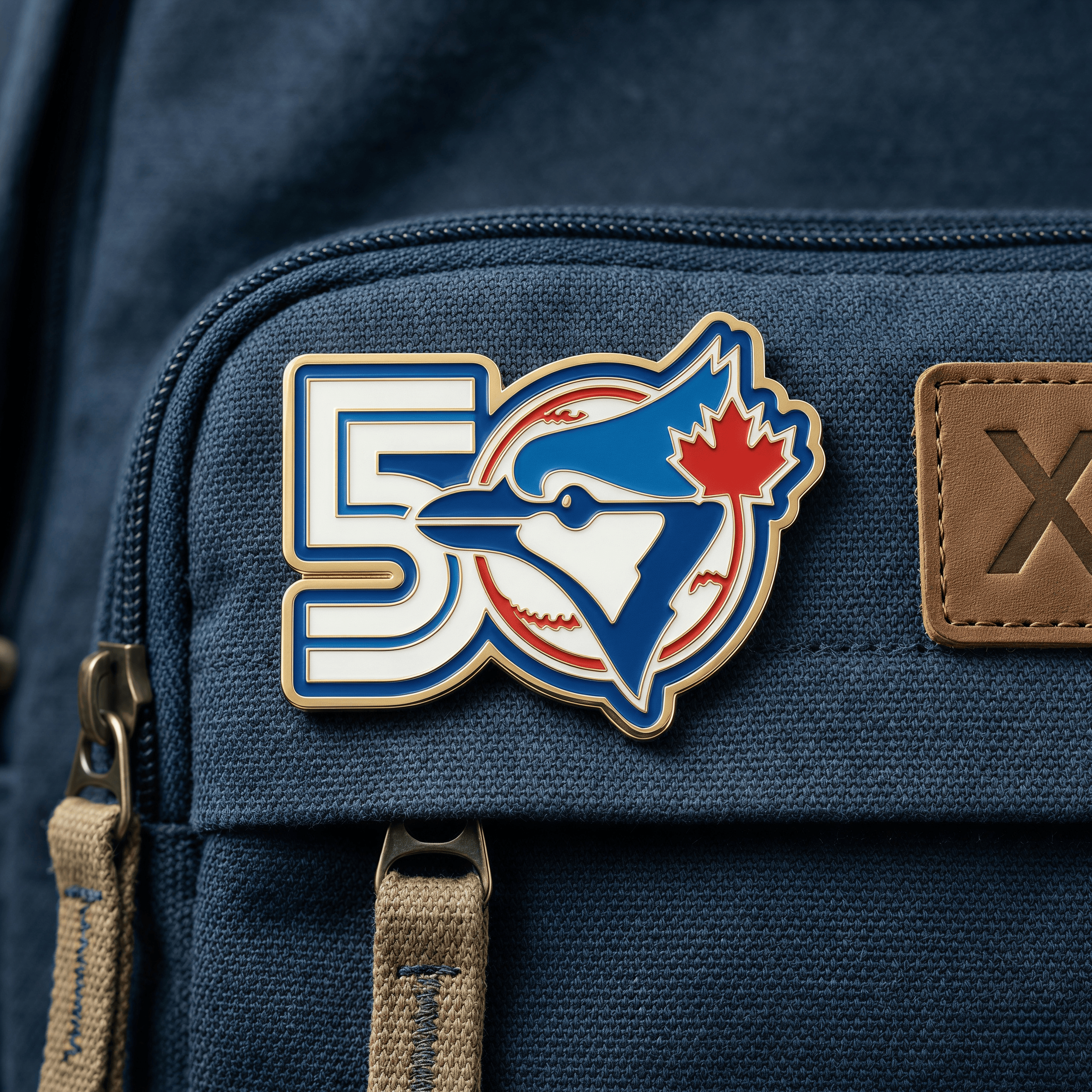 Toronto Blue Jays 50th Anniversary Enamel Pin