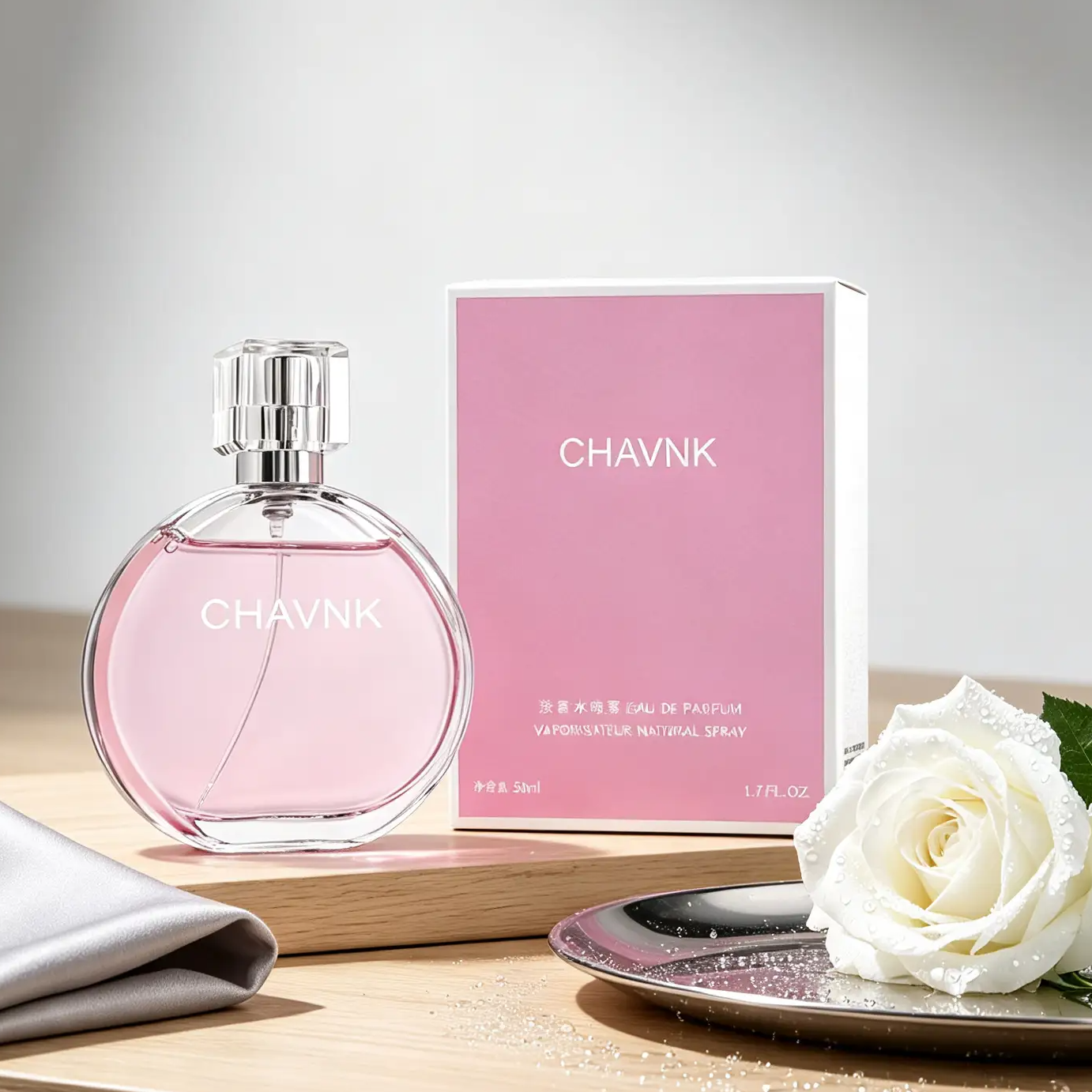CHAVNK Round Bottle Perfume  50ml /100mlOptions, Elegant Round Bottle