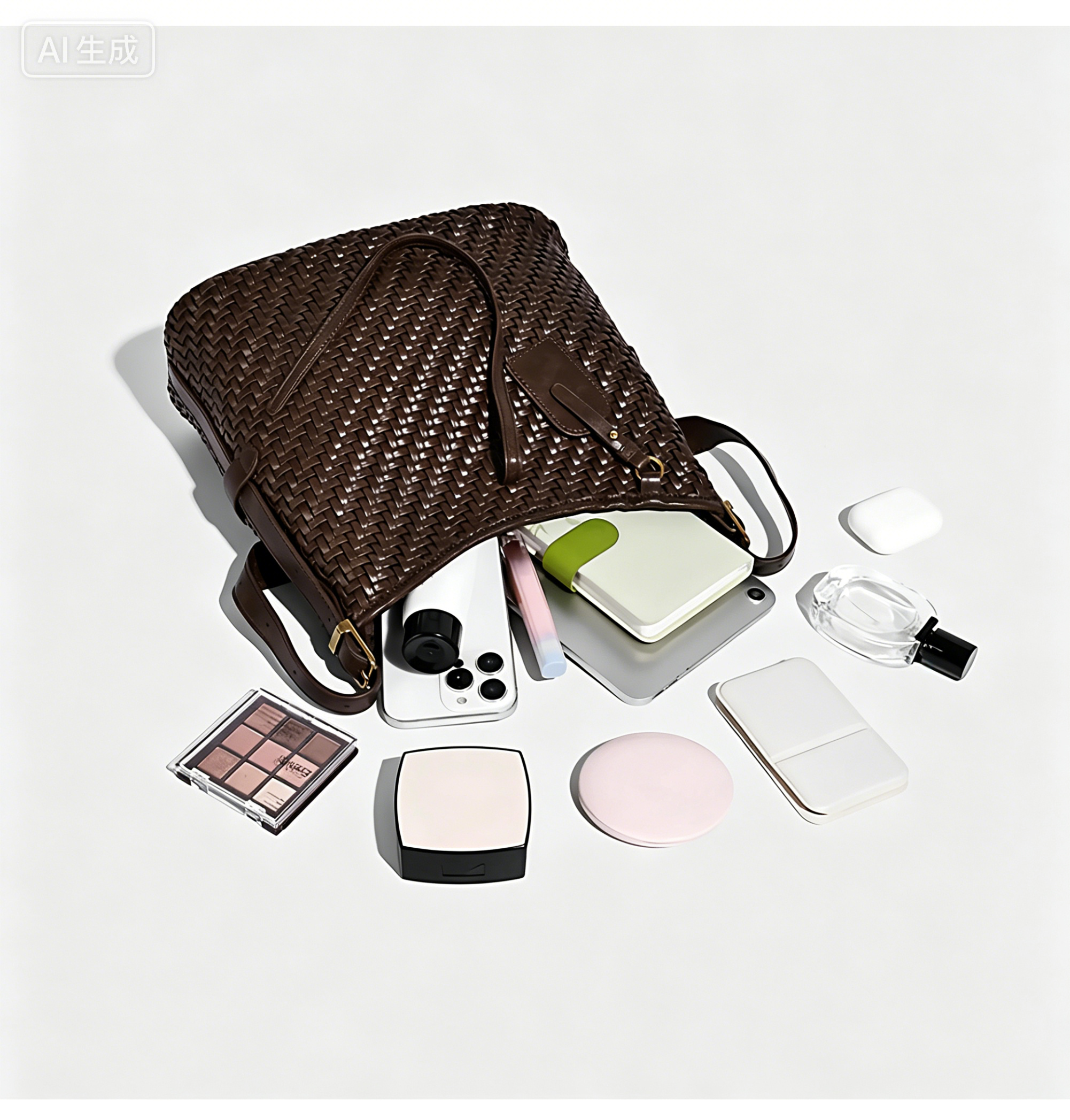 Fashionable handbag women use