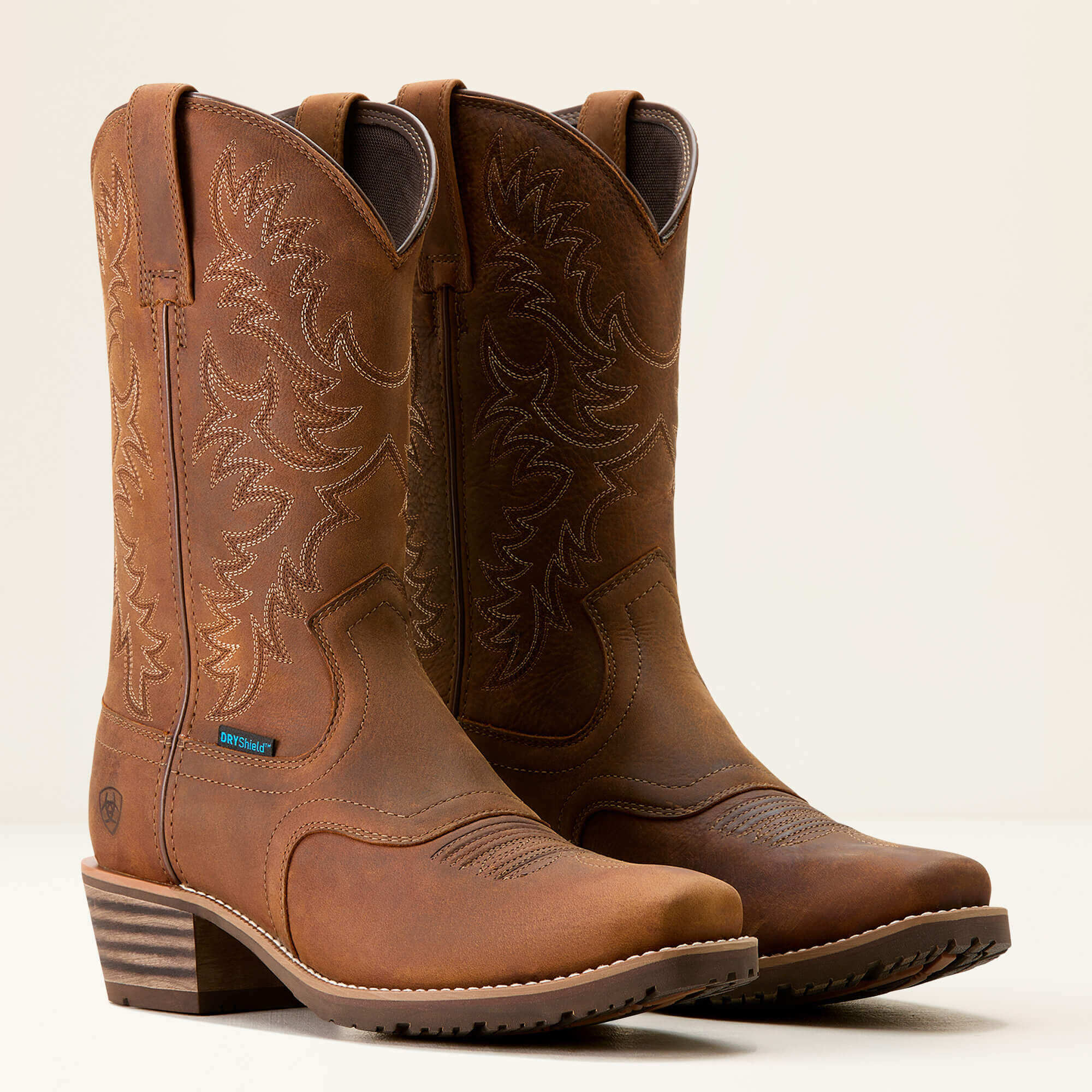 Hybrid Roughstock Square Toe Waterproof Cowboy Boot