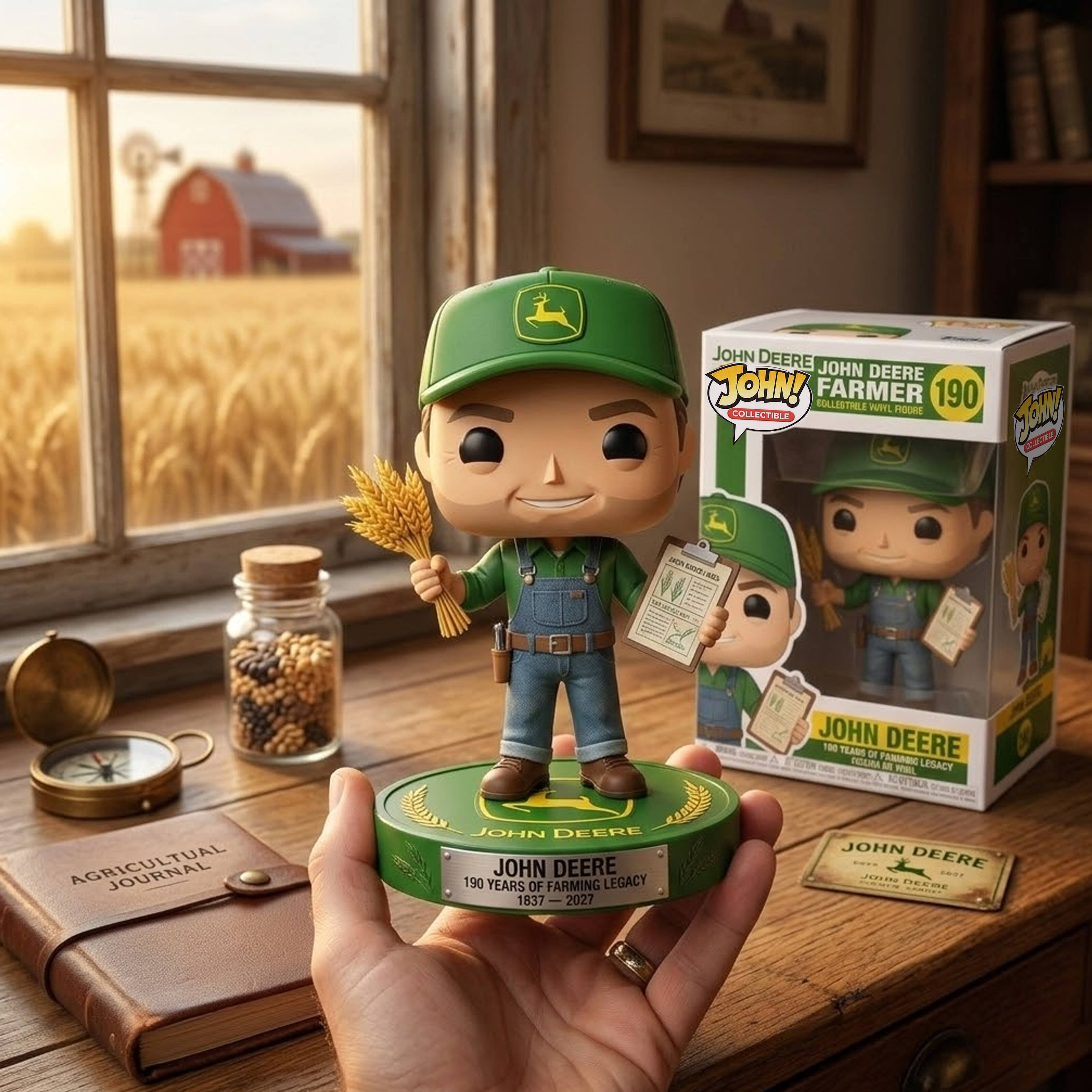 John Deere 190 Years Farming Legacy – Collector Edition Figure