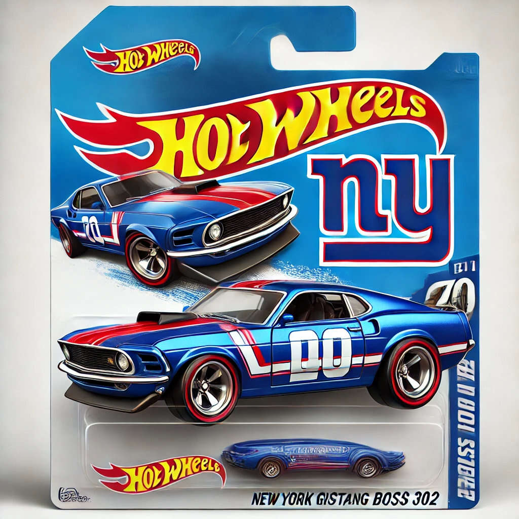 Hot Wheels NFL Team '70 Mustang