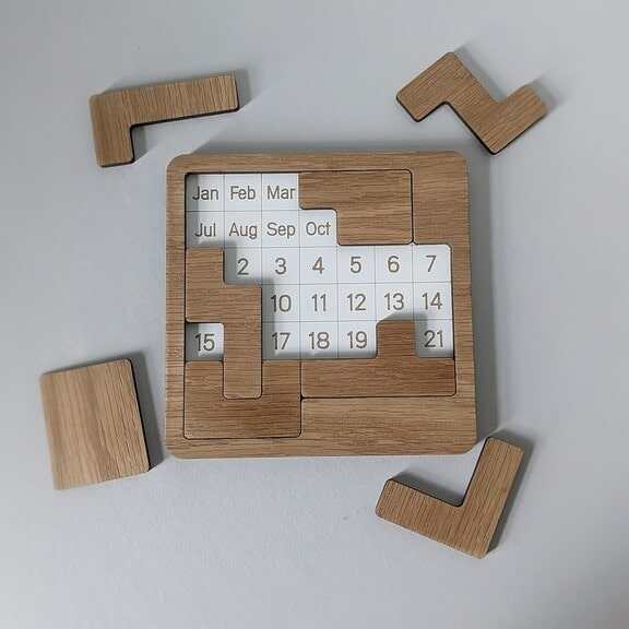 Daily Puzzle Calendar