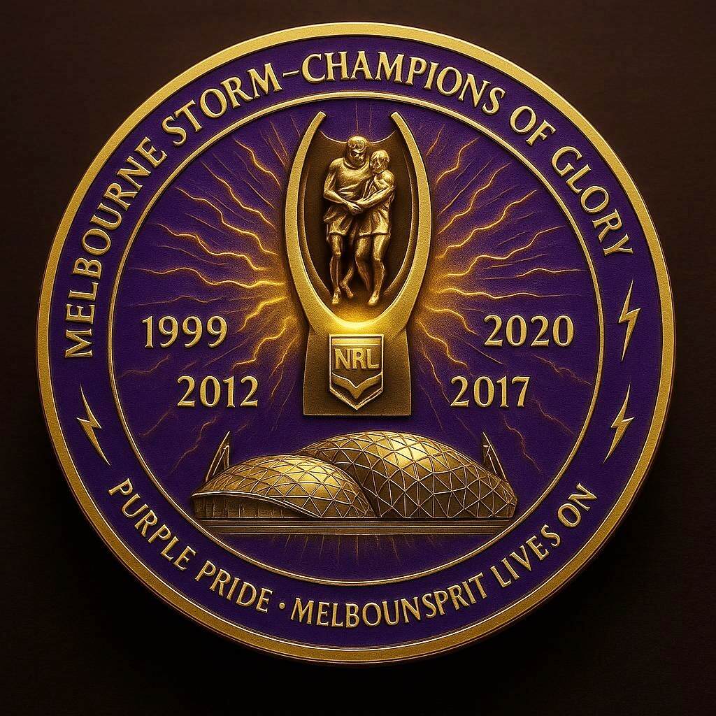 Melbourne Storm 28th Anniversary Commemorative Coin