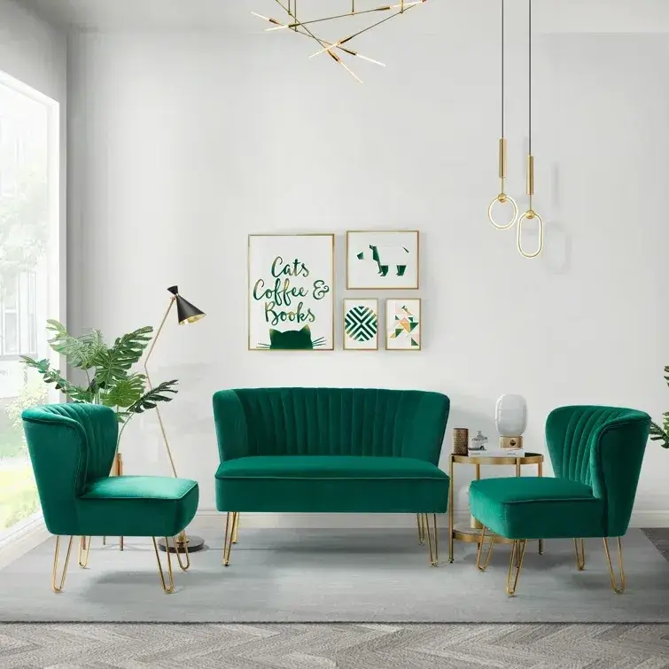 3 piece set - Piece Living Room Set