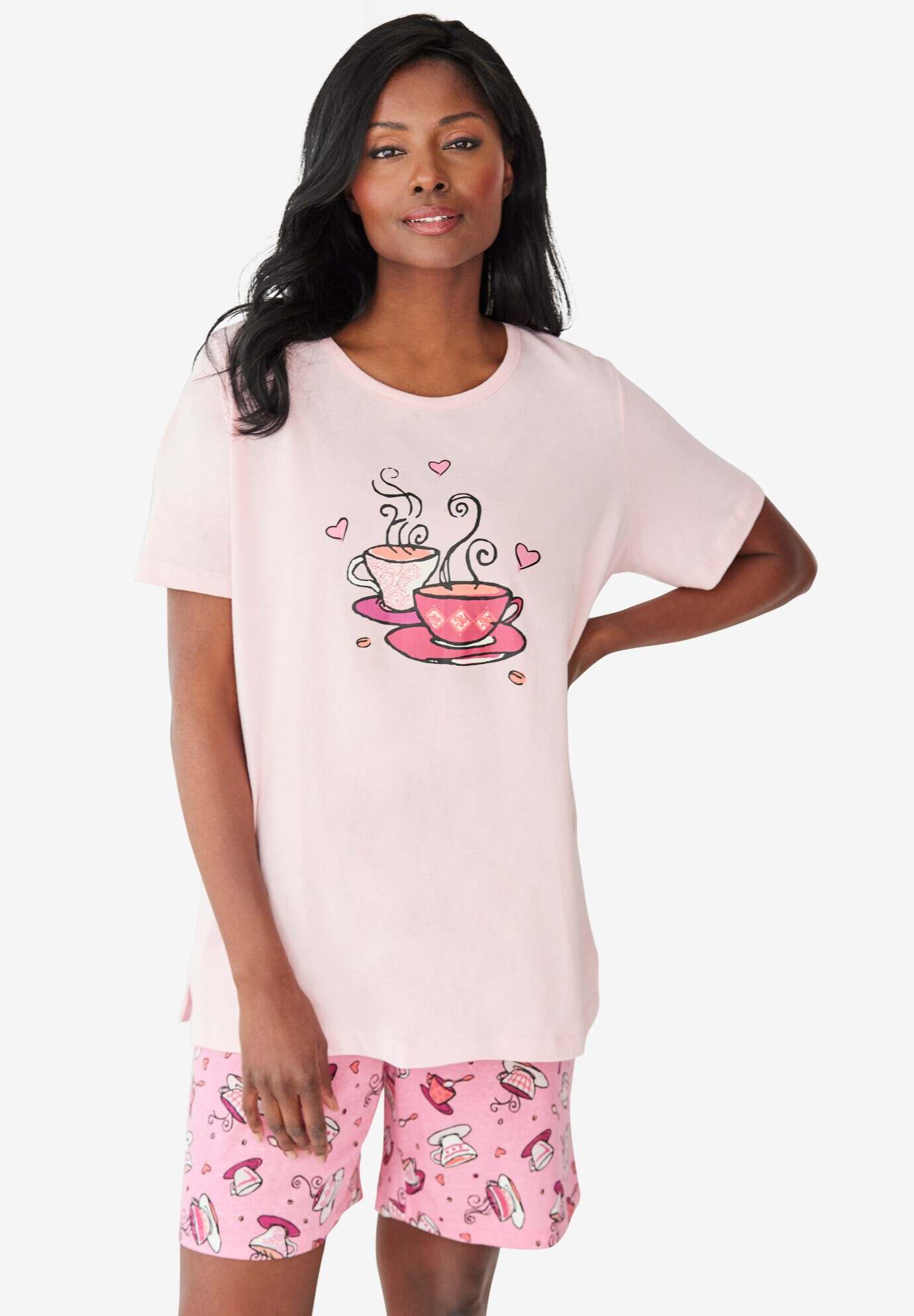 Knit PJ Short Set