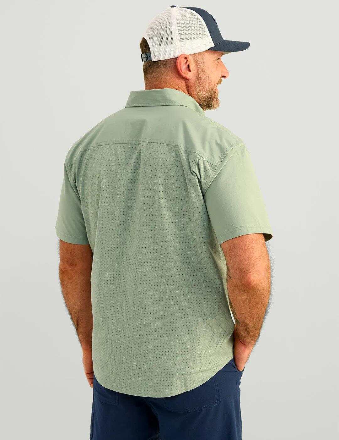 Next Level Short Sleeve Button-Down