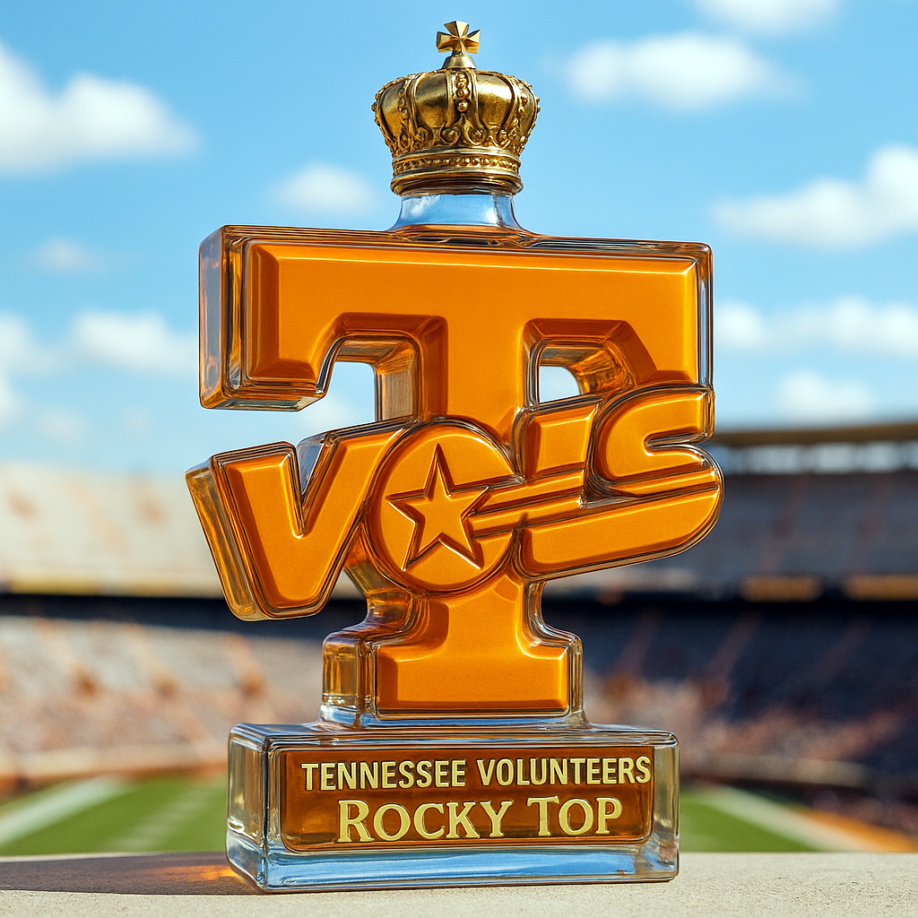 Tennessee Volunteers Limited-Edition Whiskey Bottle