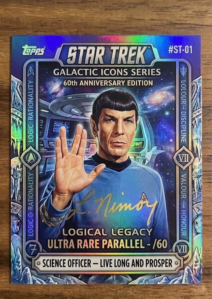 Star Trek 60th Anniversary Premium Trading Card Set