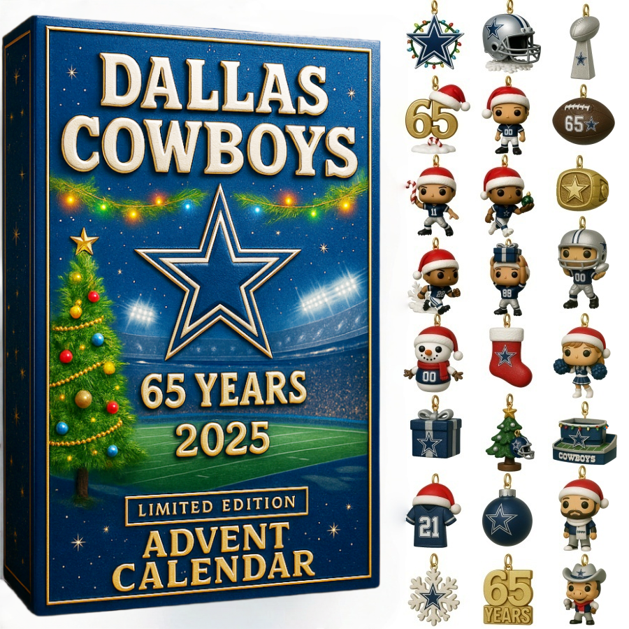 2025 Dallas Cowboys  Advent Calendar