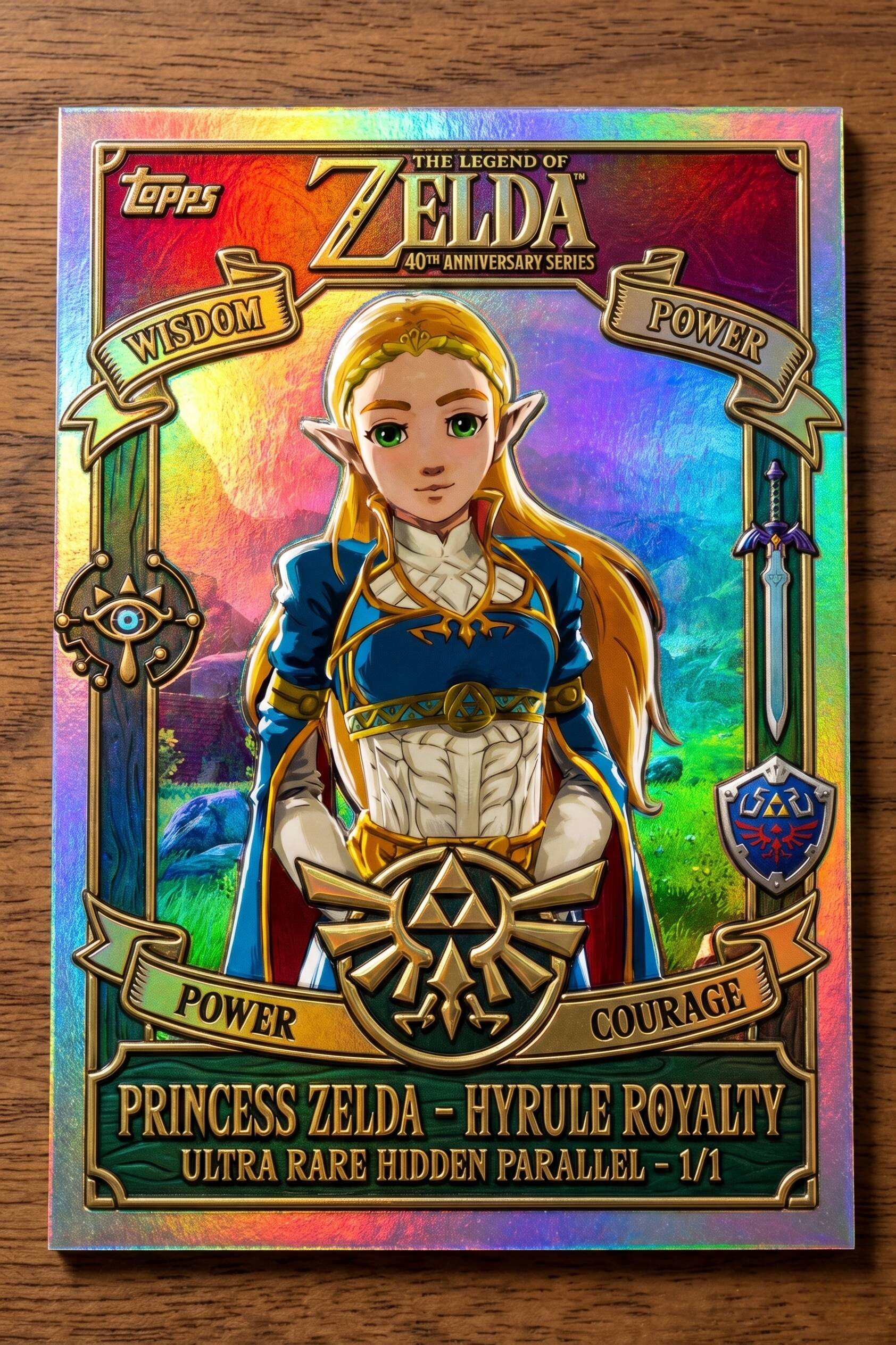 The Legend of Zelda 40th Anniversary Premium Trading Card Box