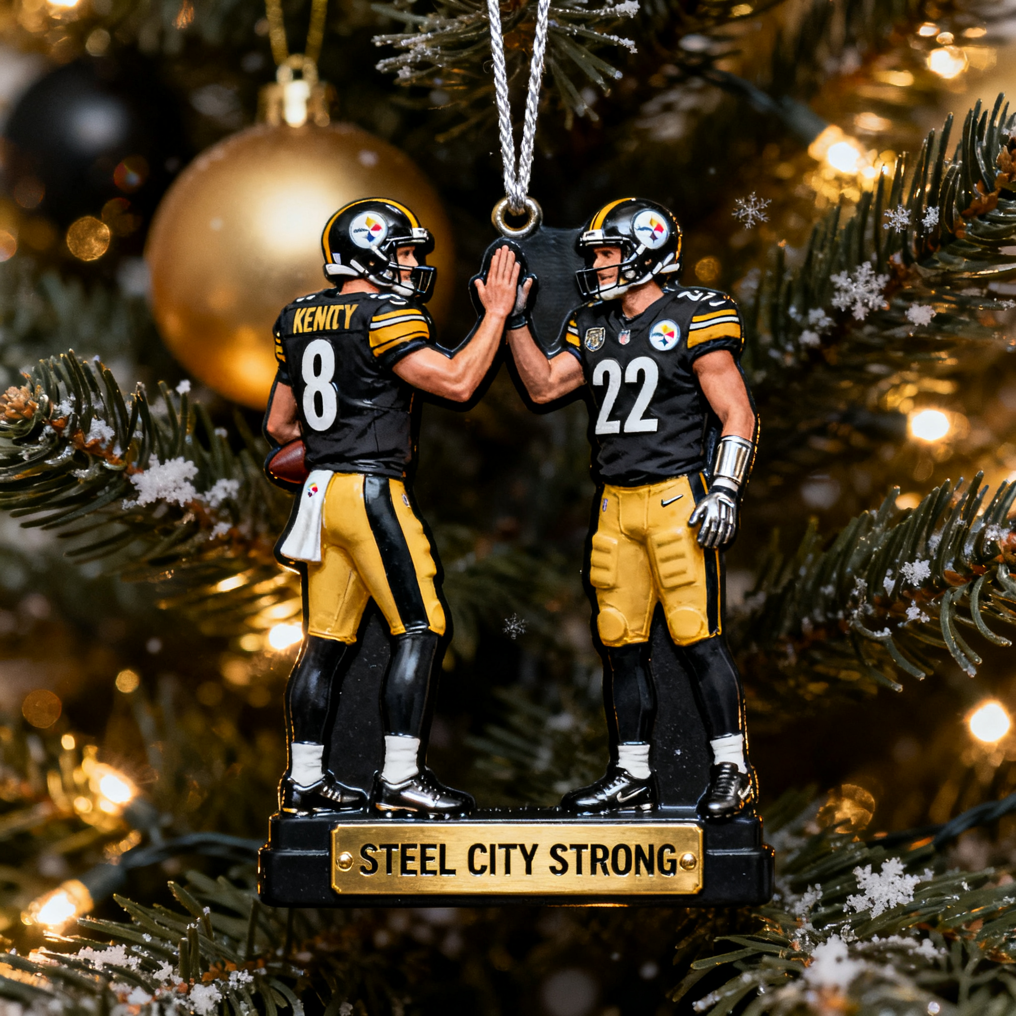 NFL Team Spirit Christmas Ornament Collection