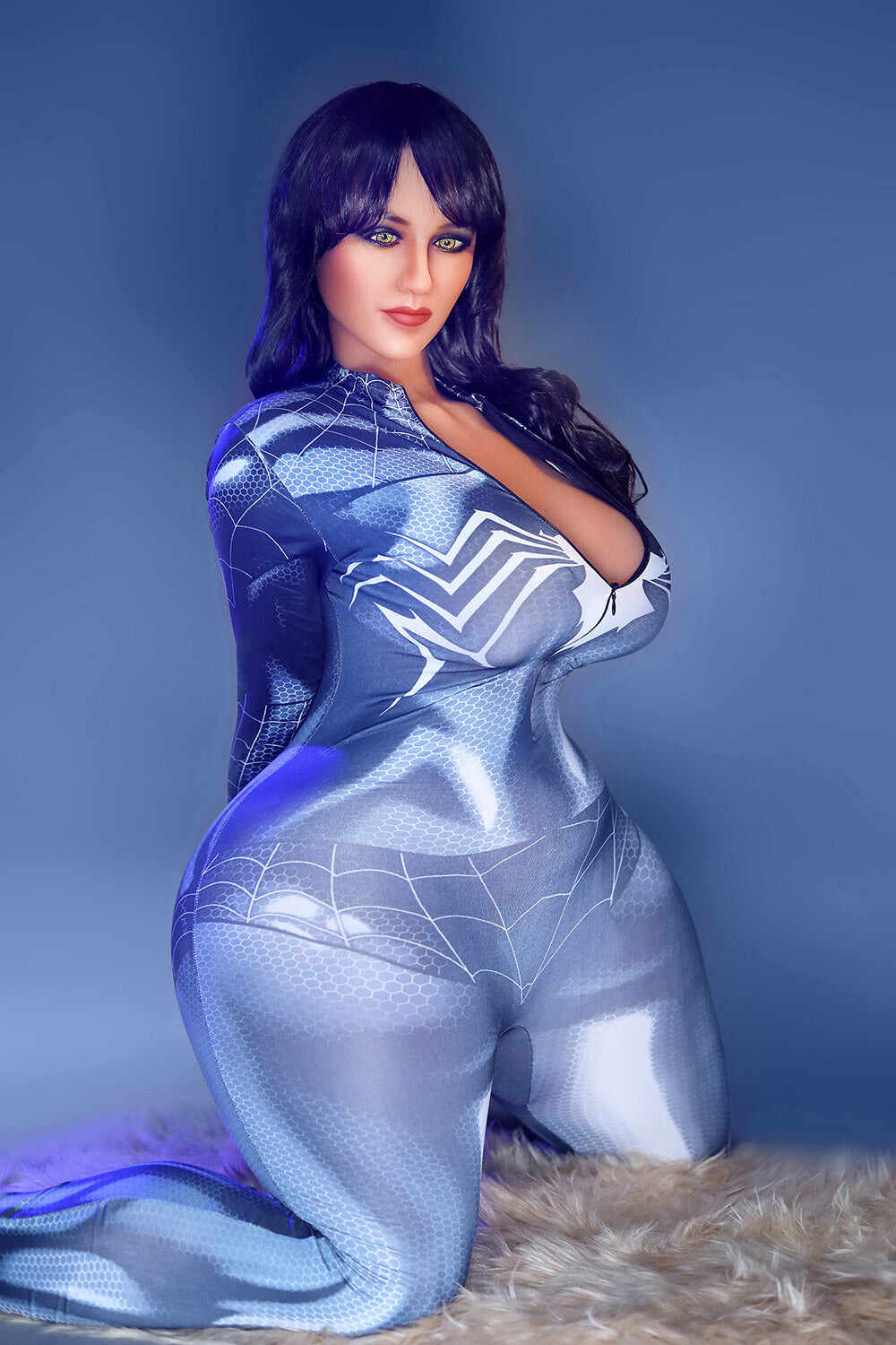 US Stock - Nephele 4.92ft/ 150cm #114 BBW Big Butt Most Realistic Adult Fat Sex Doll With Thick Thigh