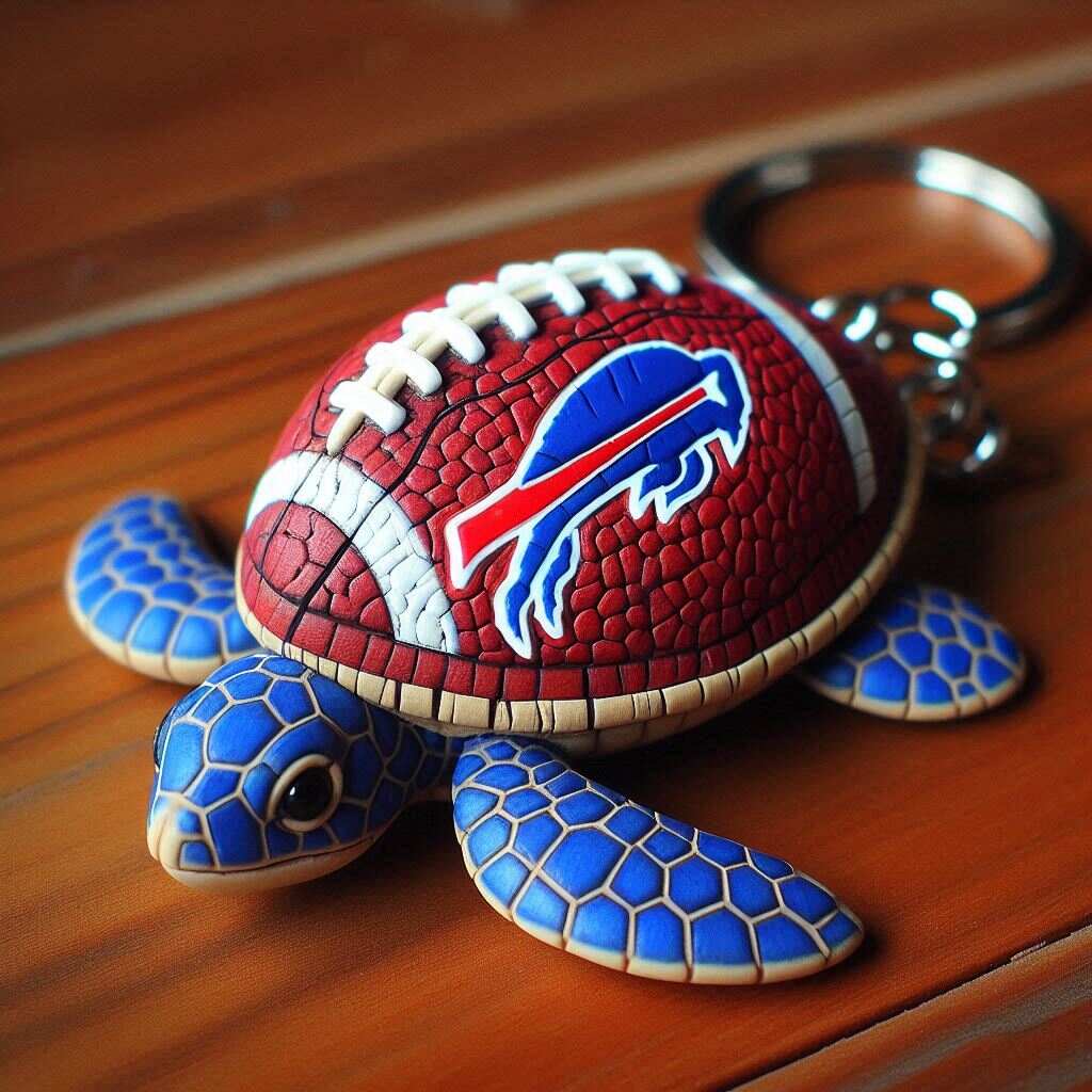 🐢🏈Football Turtle Keychain