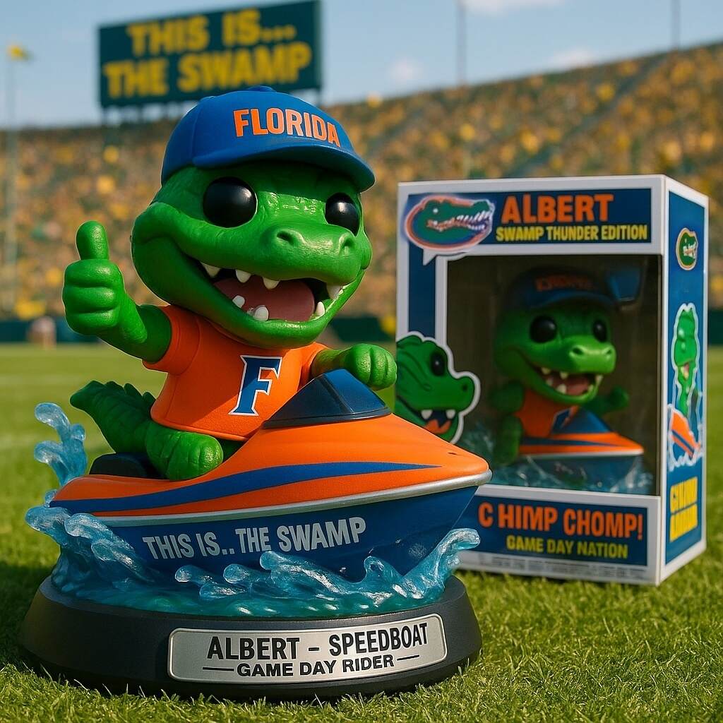 Gator Speedboat Collectible Pop Doll