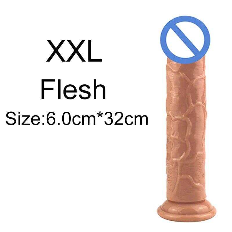 Affordable Realistic Jelly Dildo – 6 Sizes