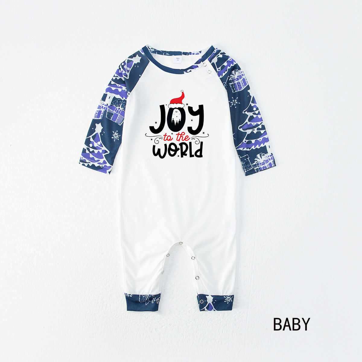 Family Matching Pajamas Set Joy To The World