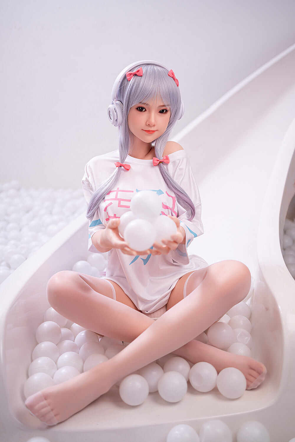 Corrinne 5ft18 / 158cm #30 Head Full Silicone Small Breasts Cute Custom Sex Doll