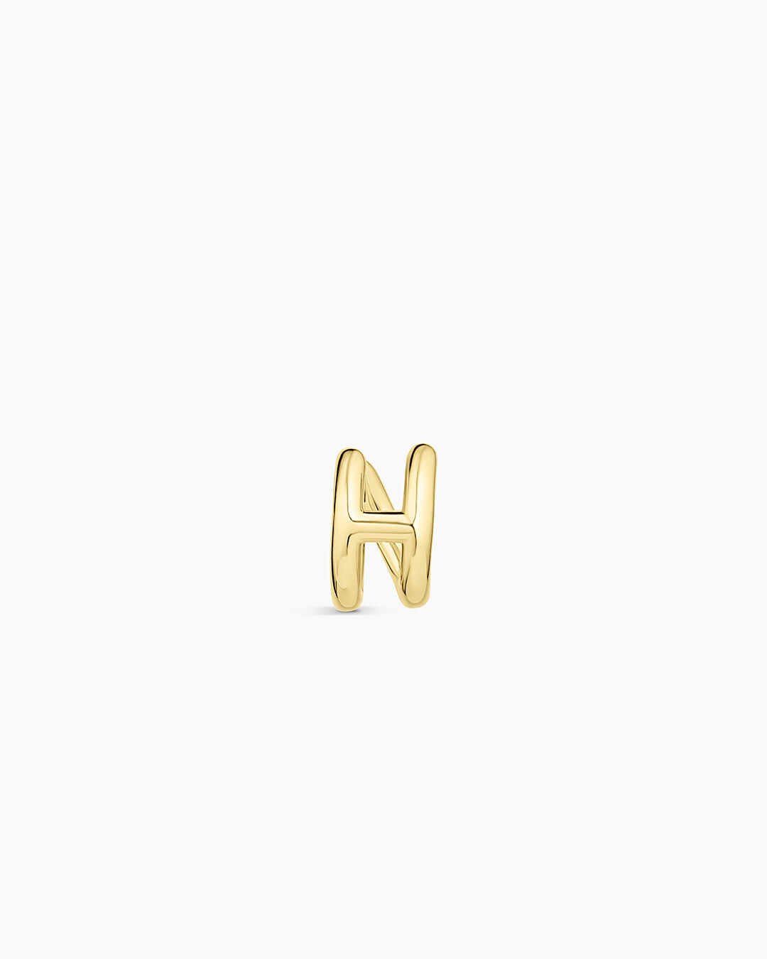 Alphabet Single Huggie