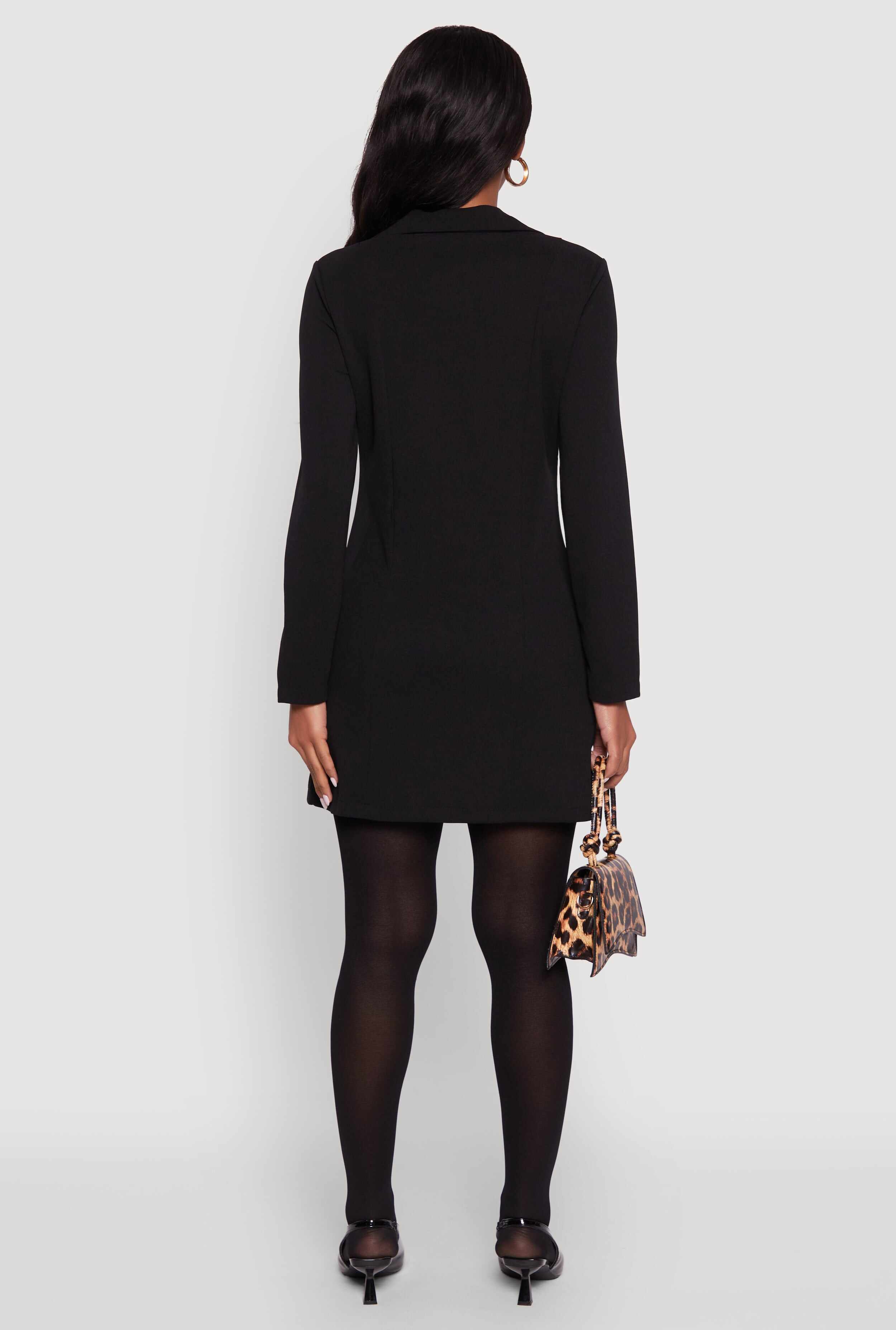 Double Breasted Captains Blazer Dress