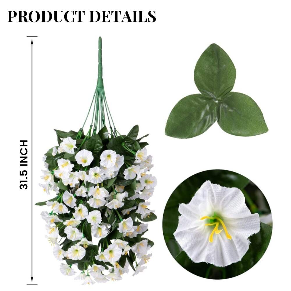 🔥On Sale🔥Artificial Faux Hanging Flowers Plants - UV resistant, Waterproof，Windproof