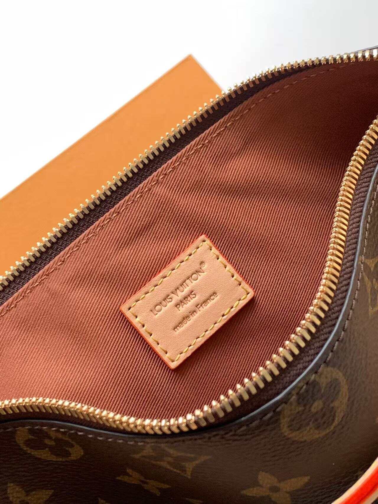 CH 2026 WOVEN CHAIN HOBO BAG BROWN