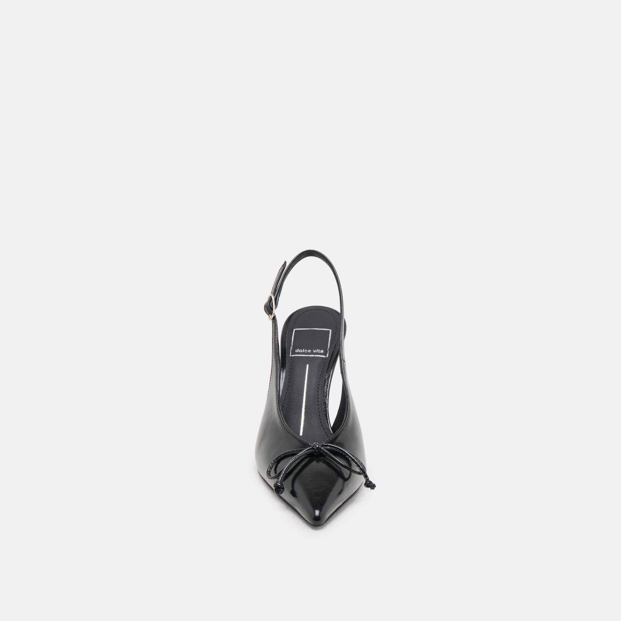 GEENA HEELS BLACK LEATHER