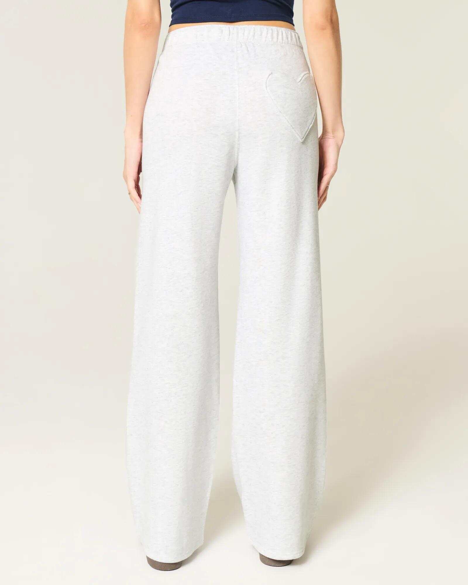 Wide-Leg Sweatpants