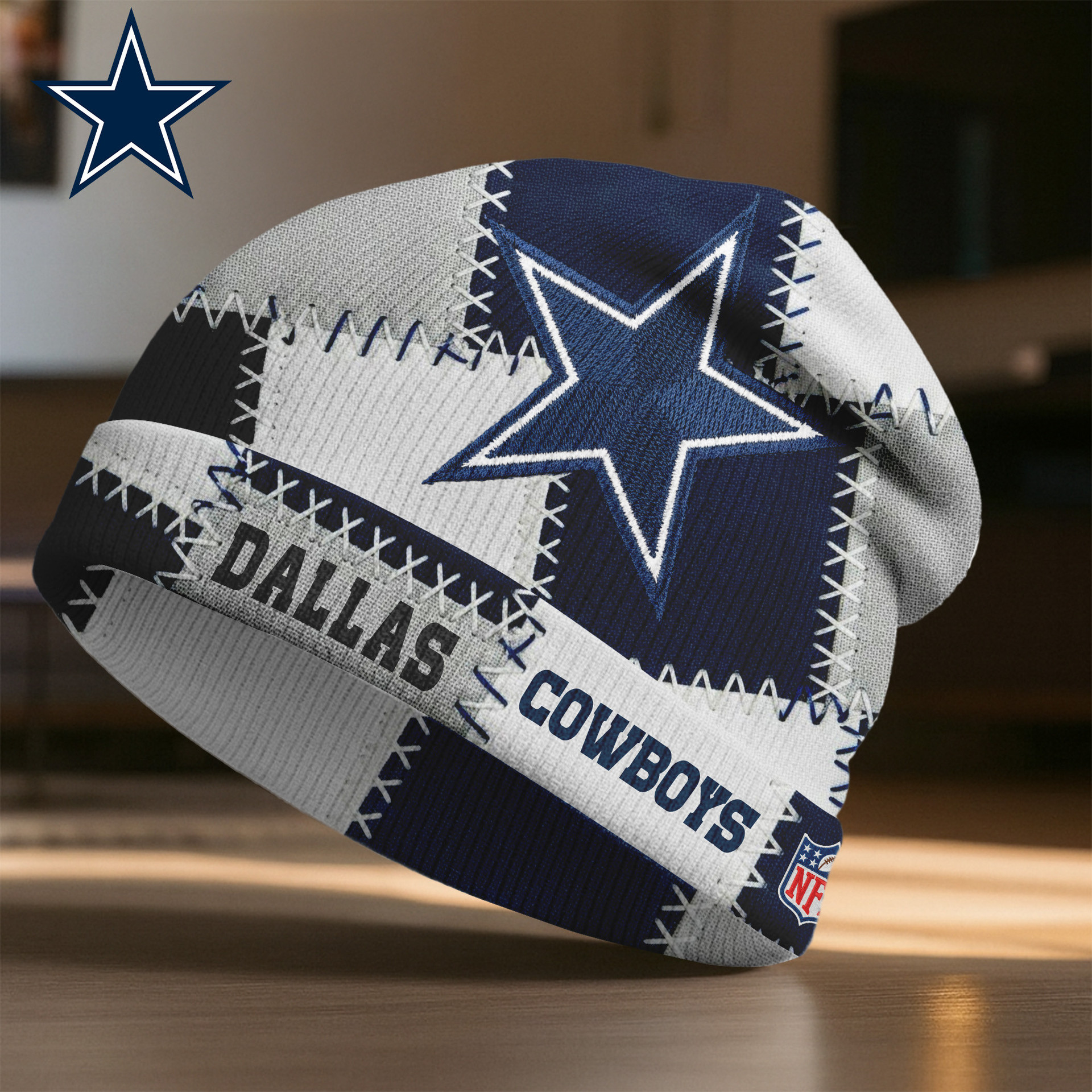 Dallas Cowboys | Premium NFL Pride Beanie Hat NY