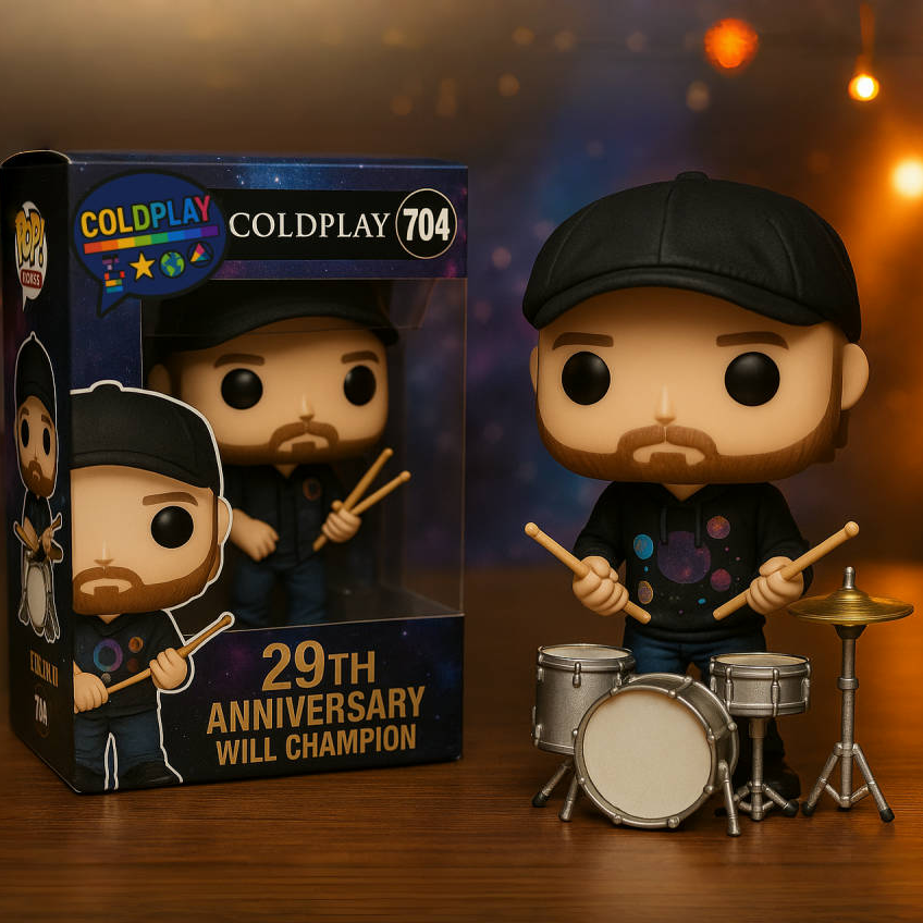 Coldplay 29th Anniversary POP Figure!