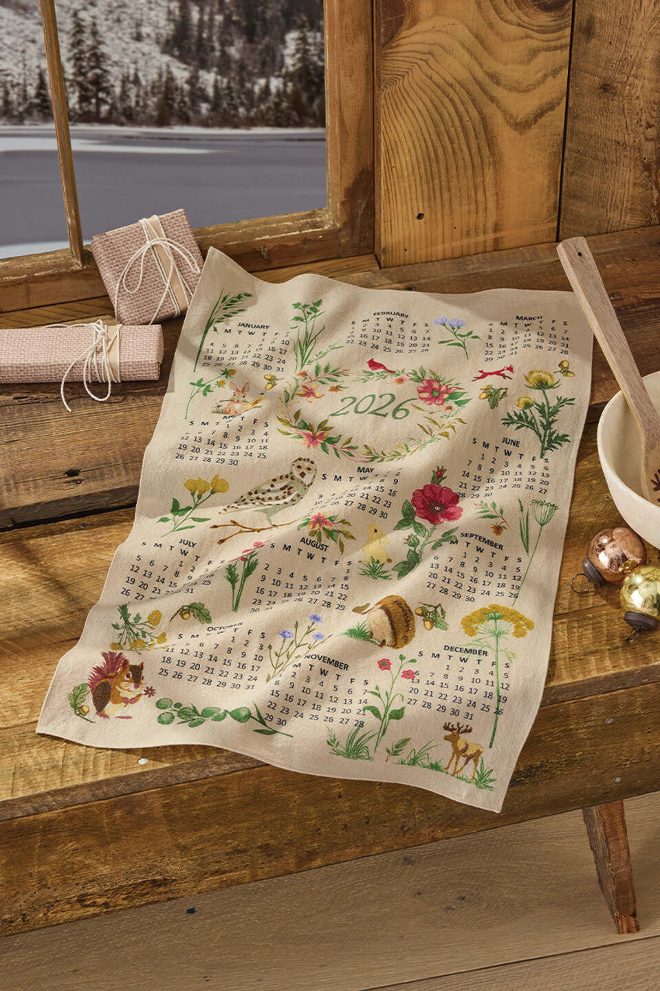 Daily Dish Calendar Towel