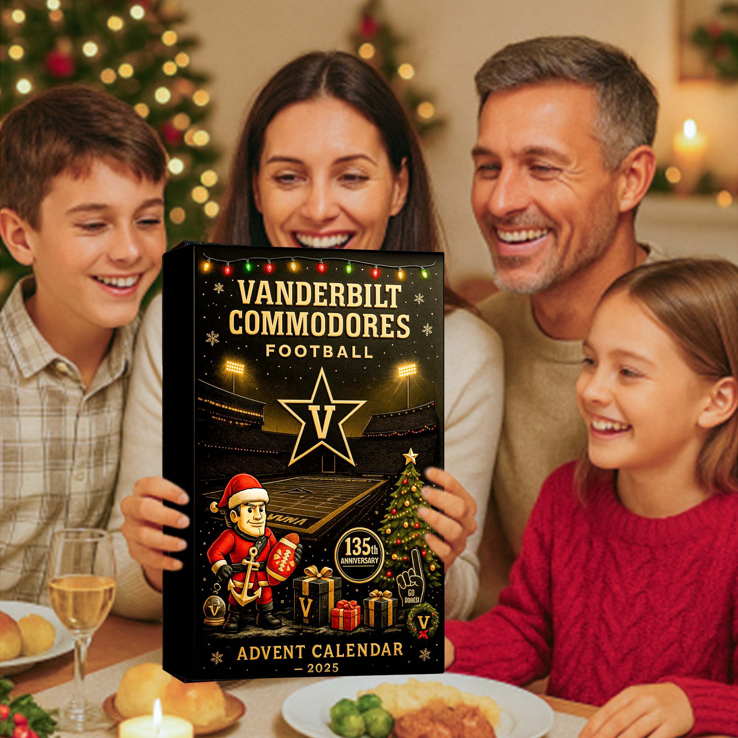 Vanderbilt Commodores 135th Anniversary Advent Calendar 2025