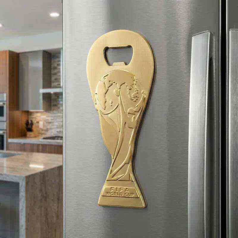 2026 Shatterproof Mugs （Not glass）and Magnetic Gold Opener set---Raise a cup to Victory Drink Drinkware Premium Soccer Gifts soccer fan gear