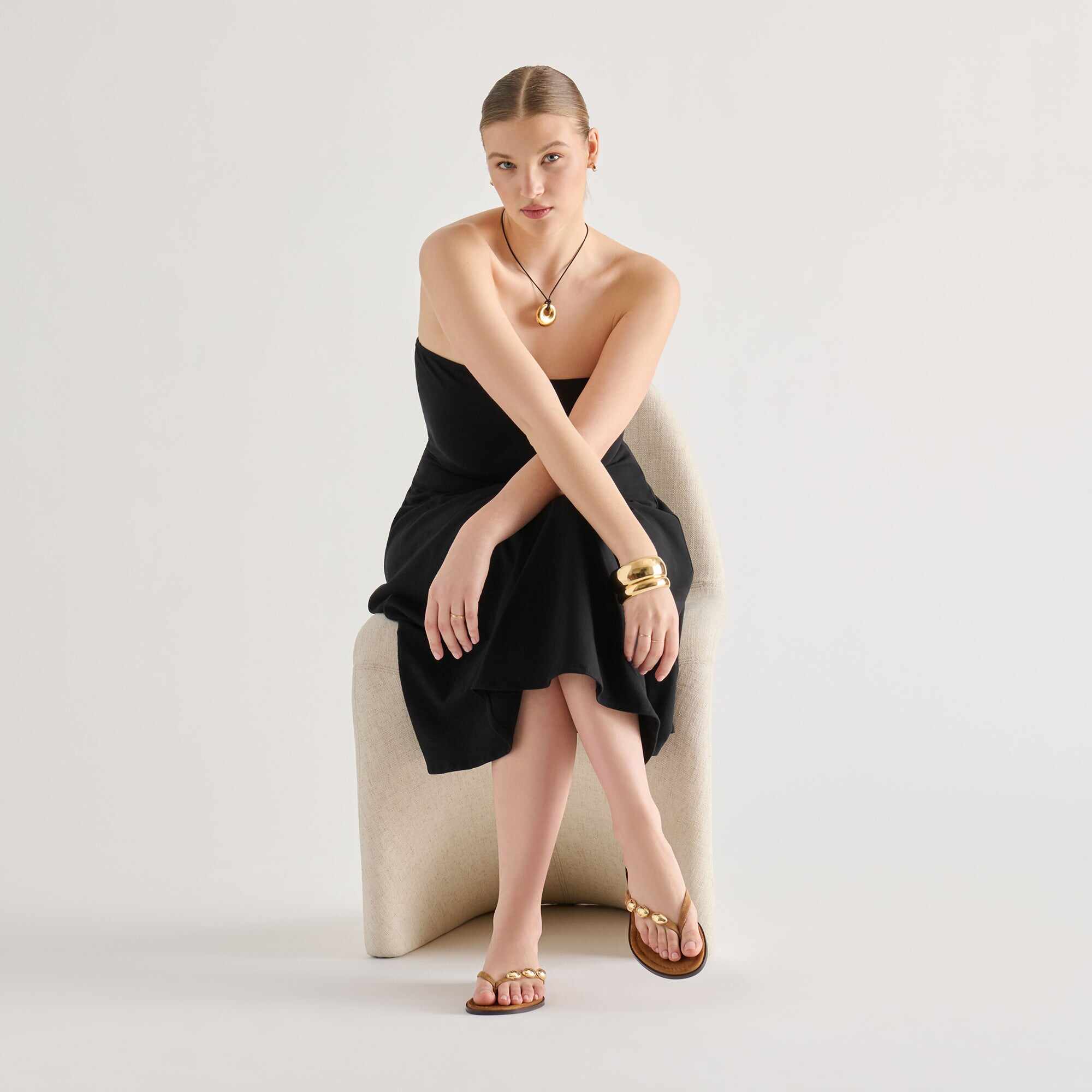 JUNY SANDALS TEAK SUEDE
