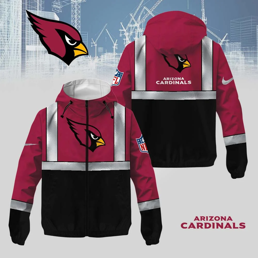Arizona Cardinals | Premium NFL Safety Windbreaker Jacket MM