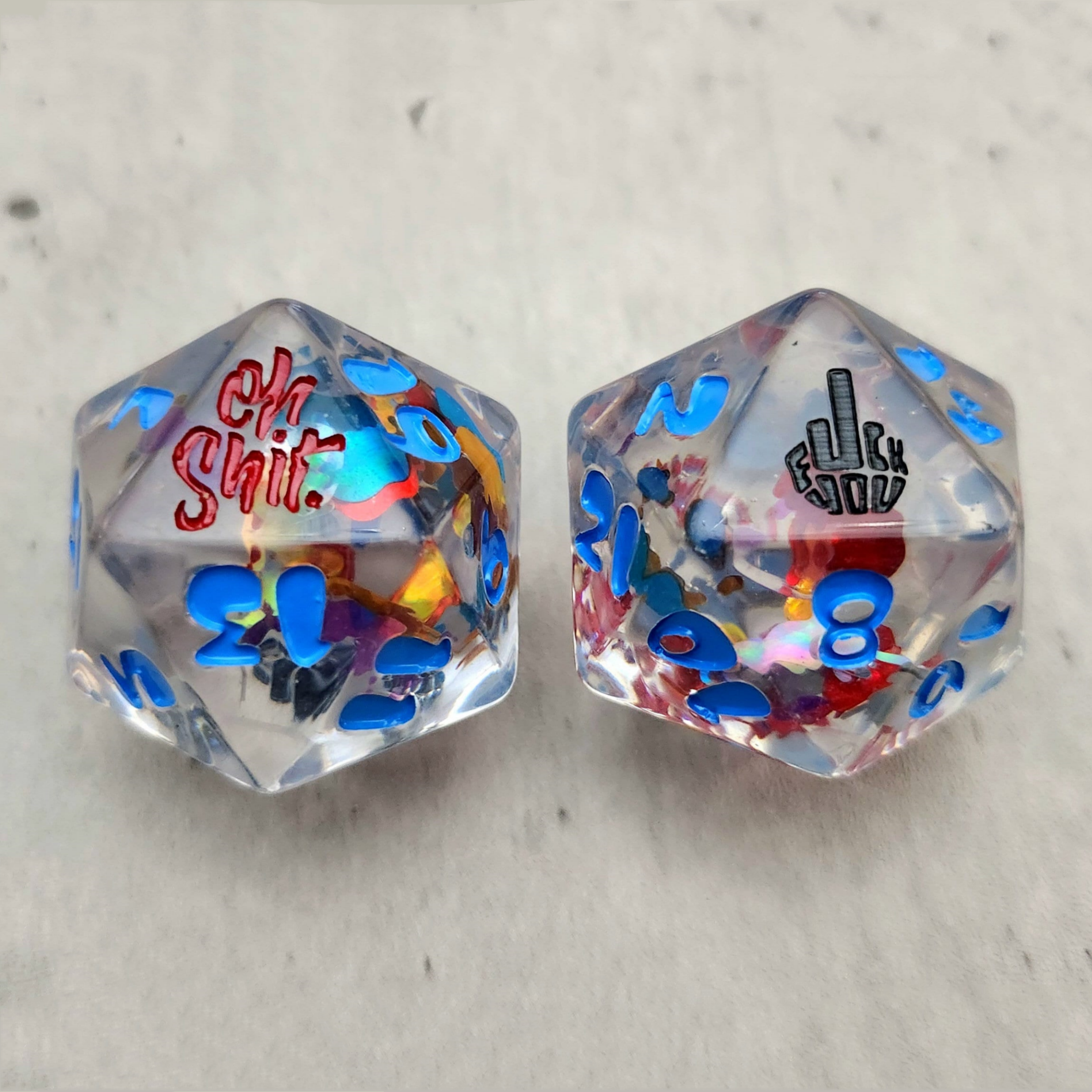 F Works Chonk Dice-D20
