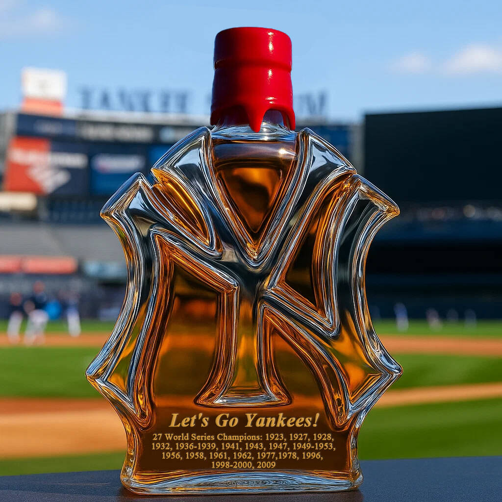 New York Yankees Honor Whisky Bottle