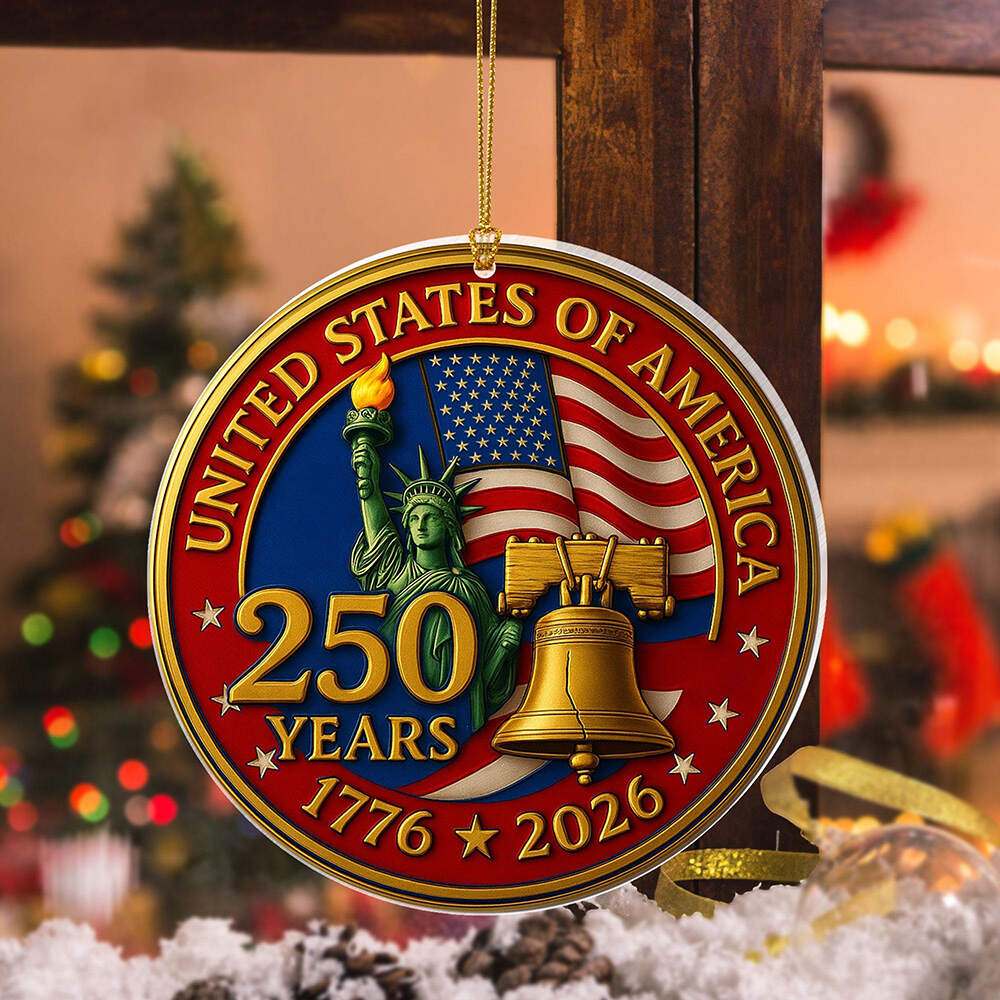 250 years of America Ornament