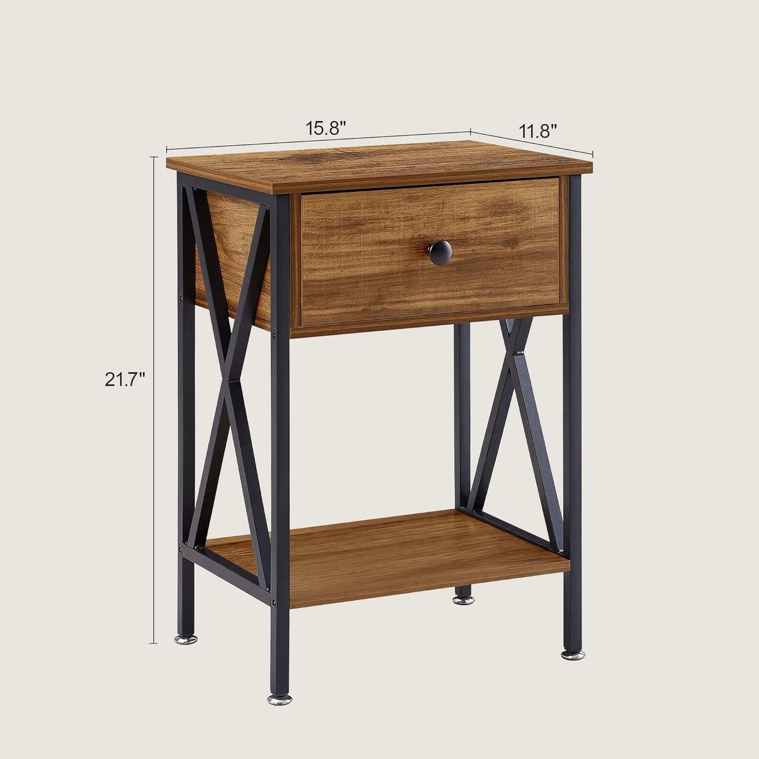 VECELO Nightstand Set of 2